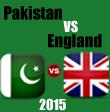Pakistan Vs England in UAE 2015
