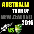 Australia tour of New Zealand, 2016