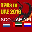 Scotland and Netherlands tour of UAE 2016